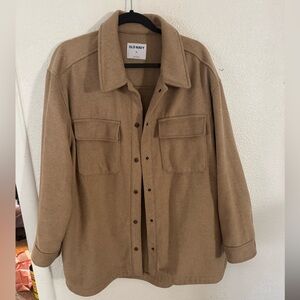 Old Navy Tan Shacket